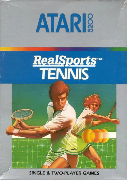 Realsports Tennis (1982) (Atari) ROM